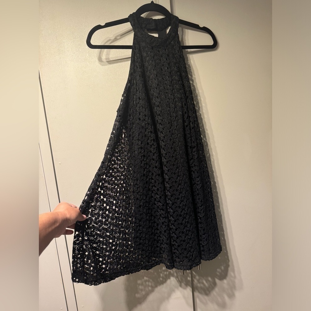 $65 Audrey A-Line Black Lace Dress